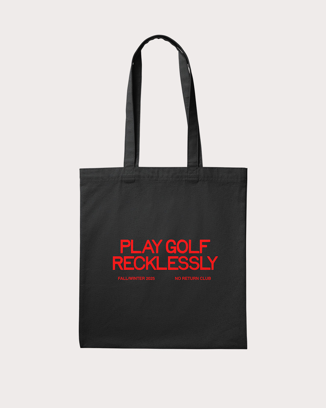 Play Golf Recklessly Cotton Tote bag