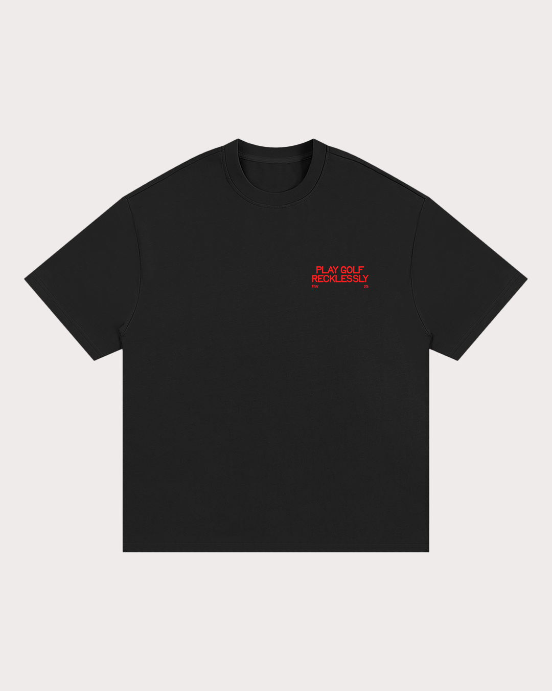 Play Golf Recklessly Boxy Tee