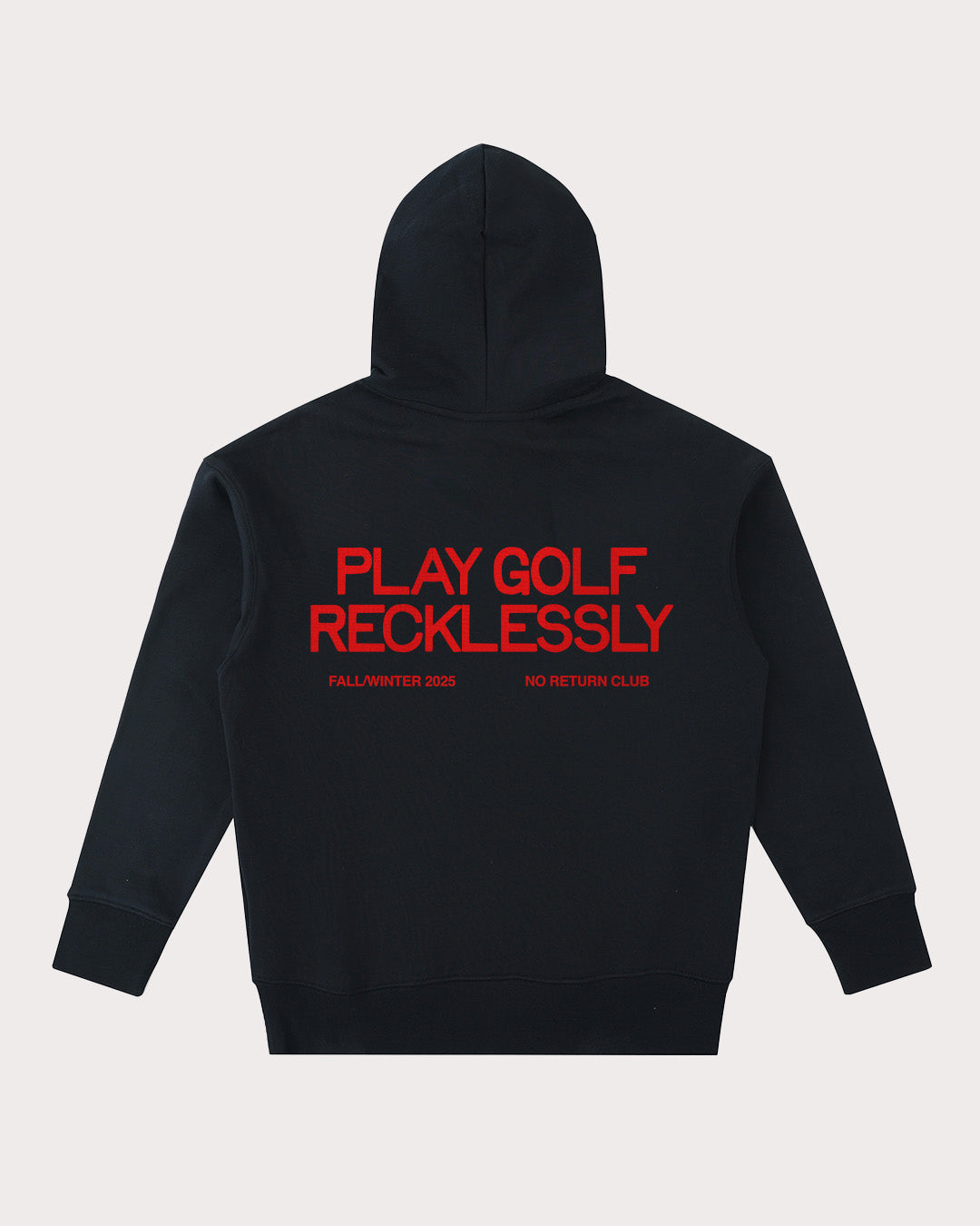 Play Golf Recklessly Boxy Hoodie