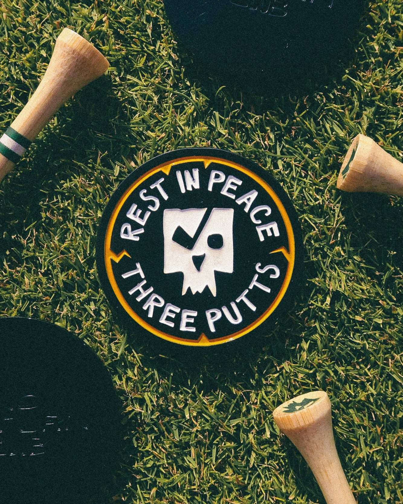 R.I.P 3 Putts Ball Marker