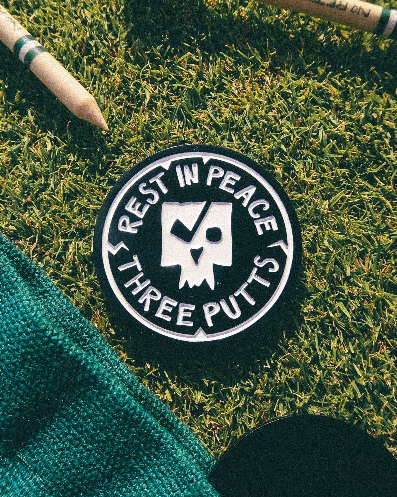 R.I.P 3 Putts Ball Marker