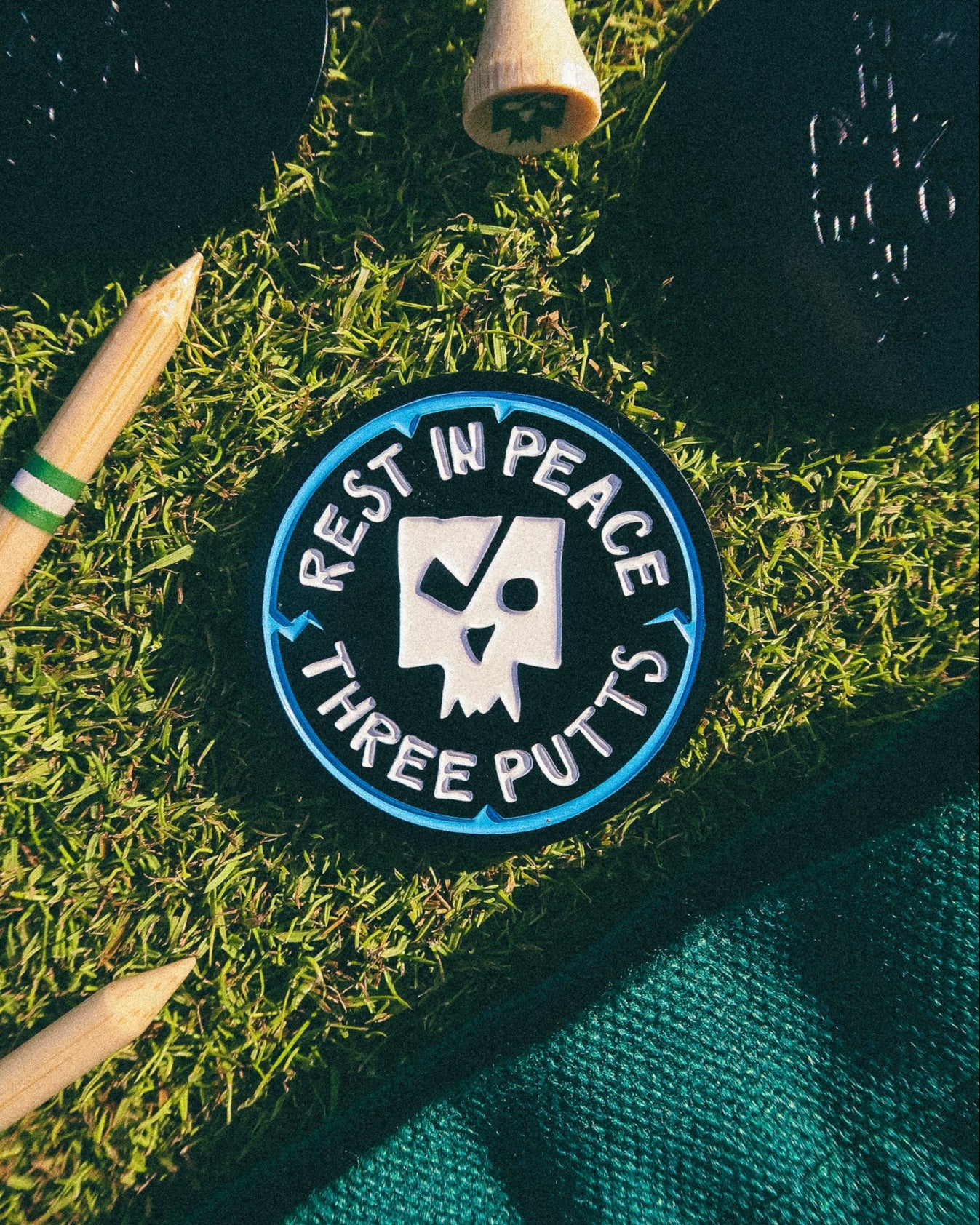 R.I.P 3 Putts Ball Marker