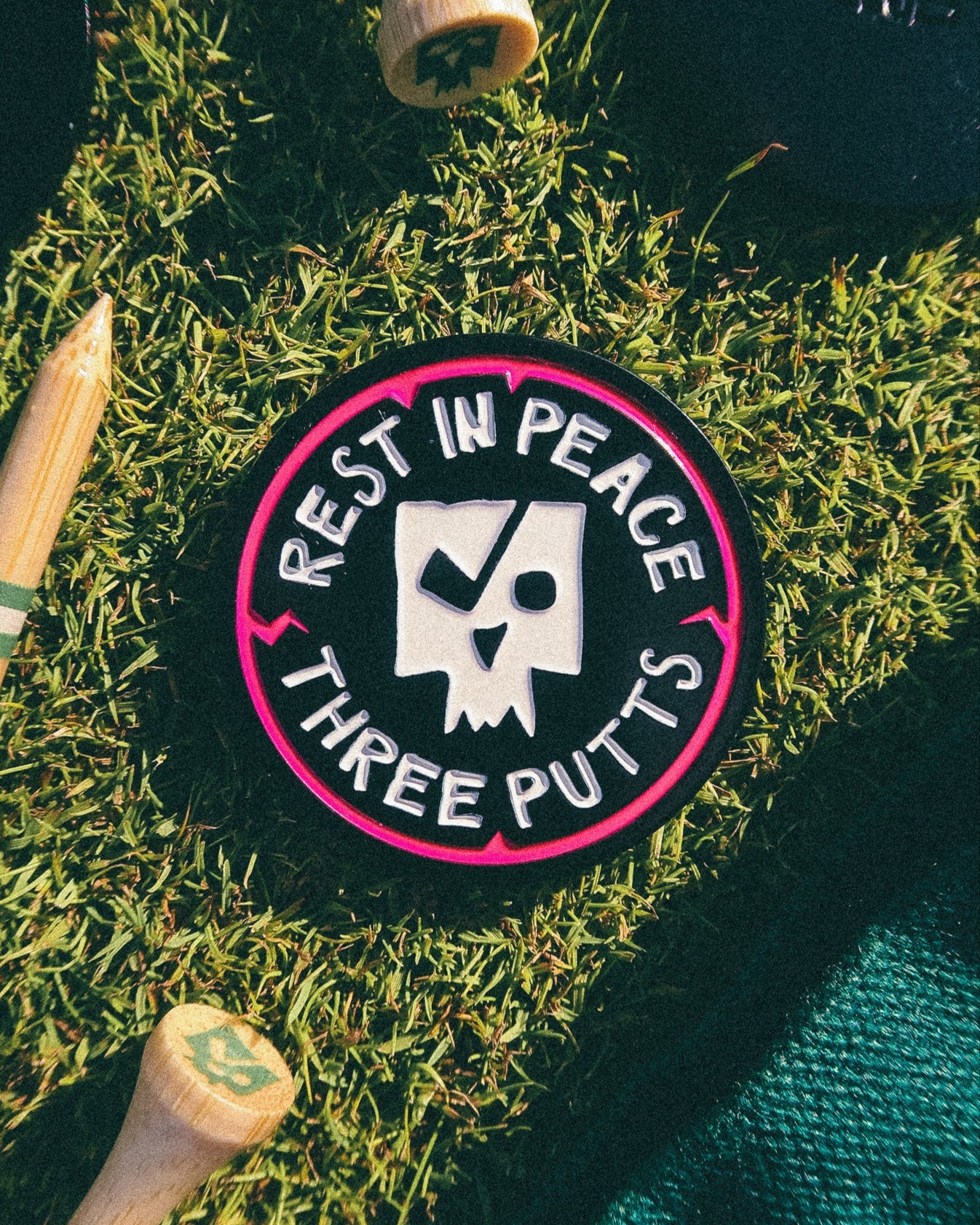 R.I.P 3 Putts Ball Marker