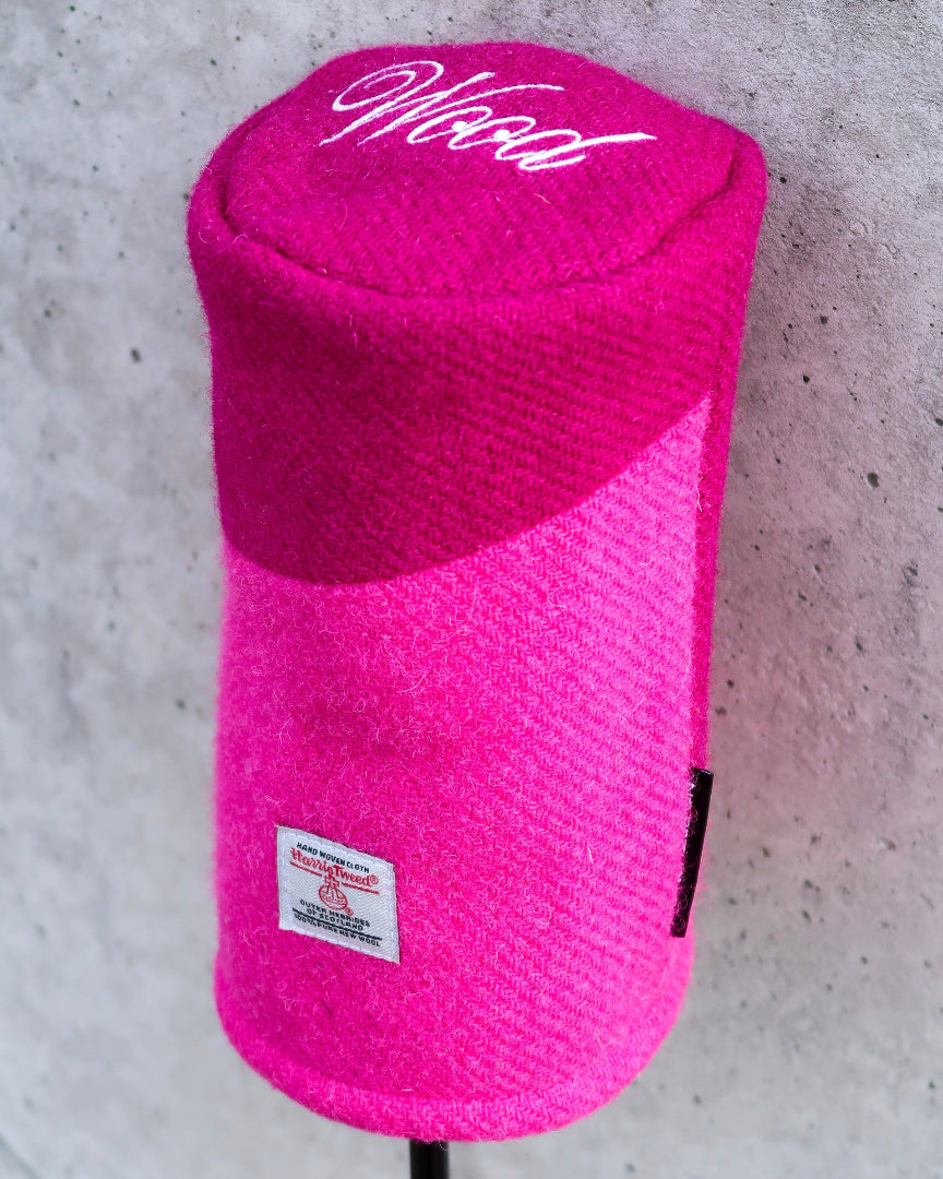 Harris Tweed Blooming Azaleas Headcover