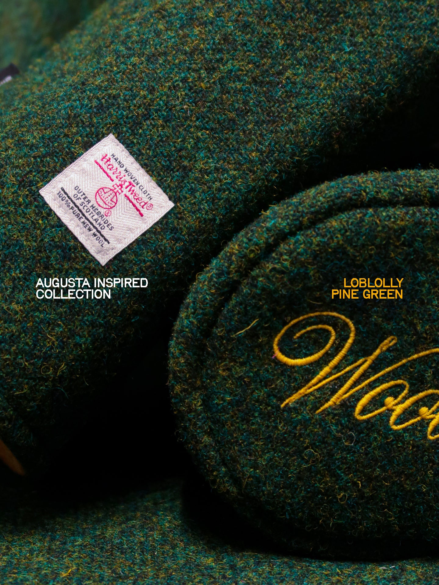 Harris Tweed Loblolly Pine Green Headcover