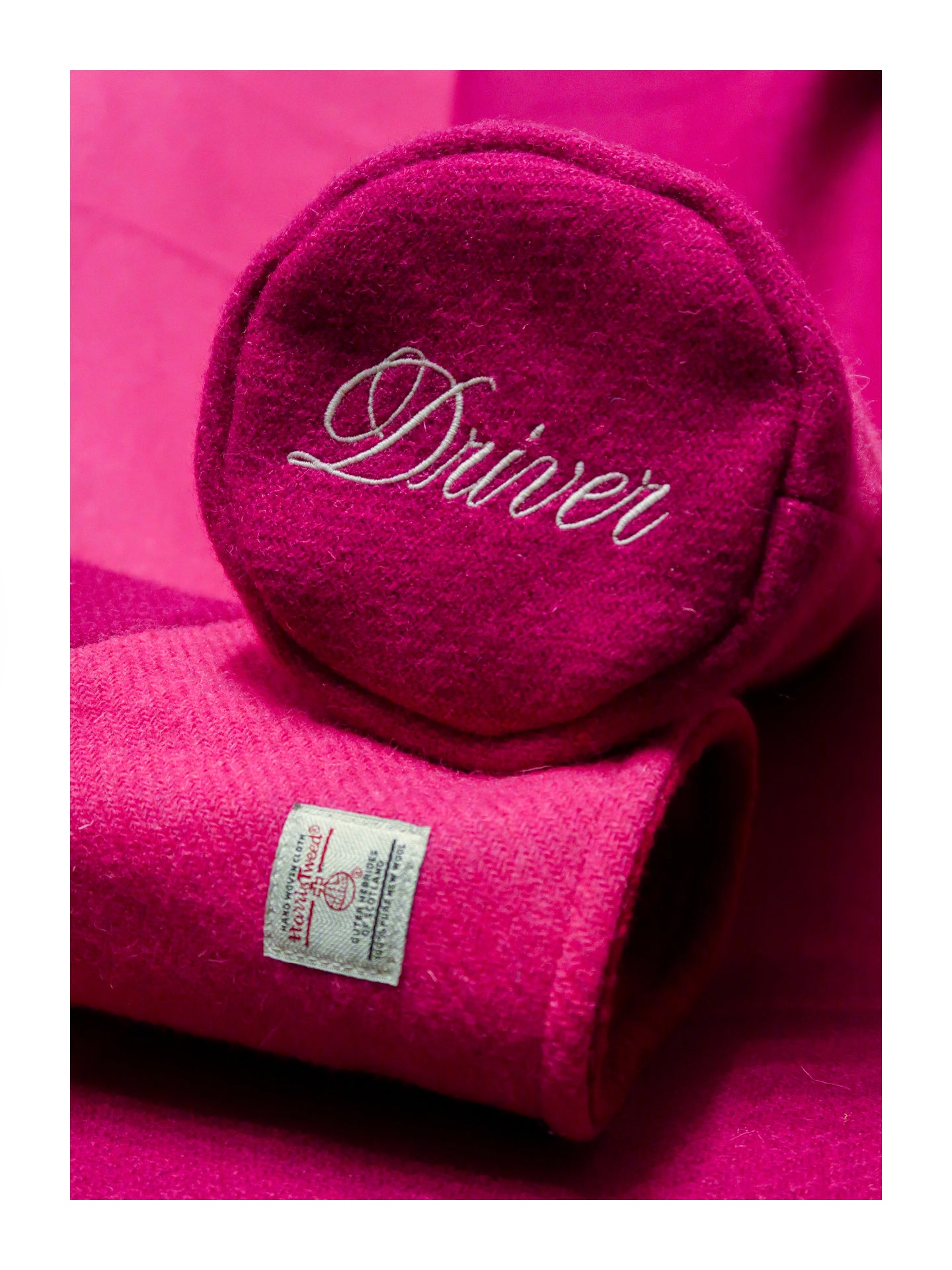 Harris Tweed Blooming Azaleas Headcover