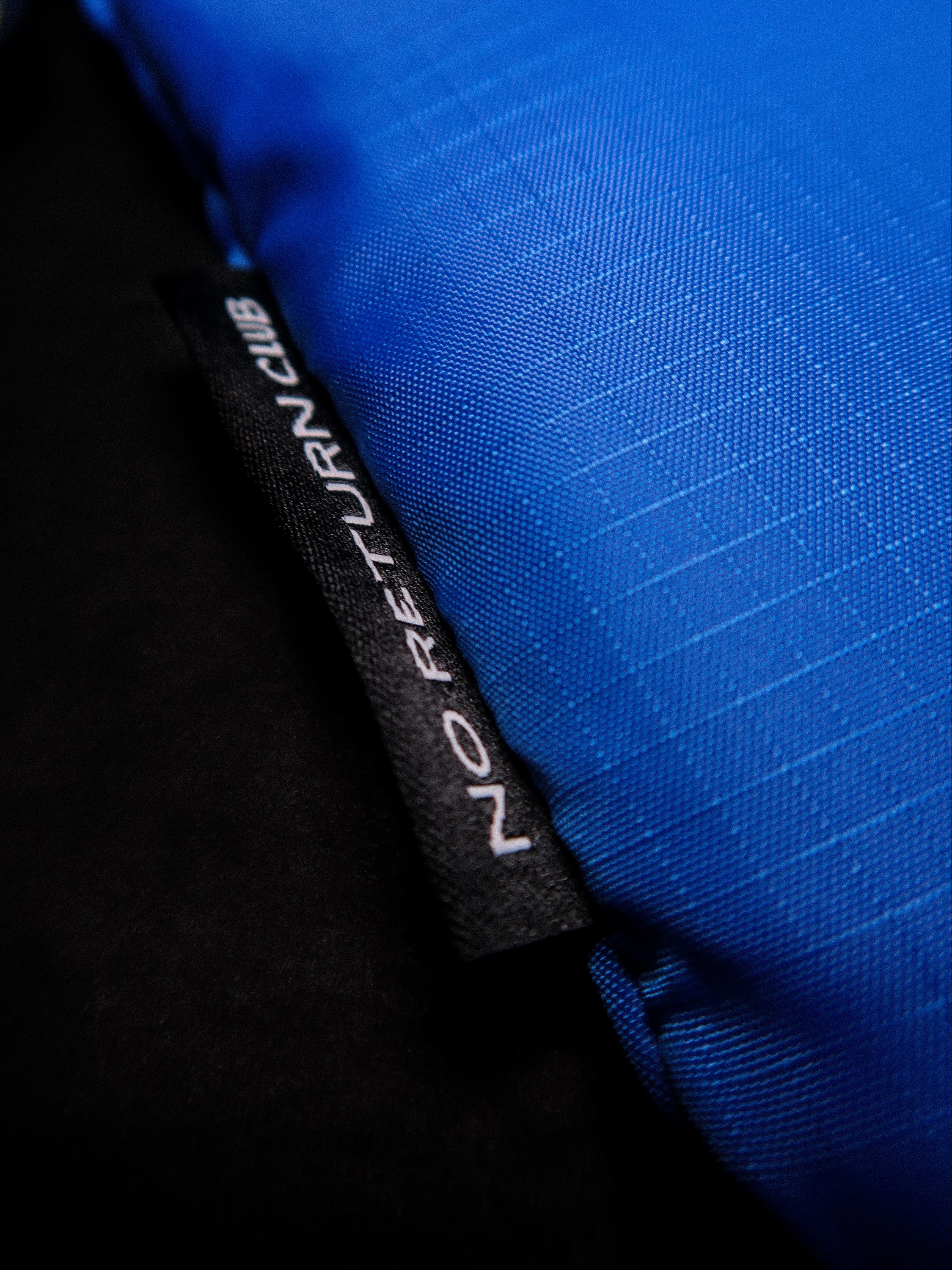 Ripstop Zip Pouch - Blue