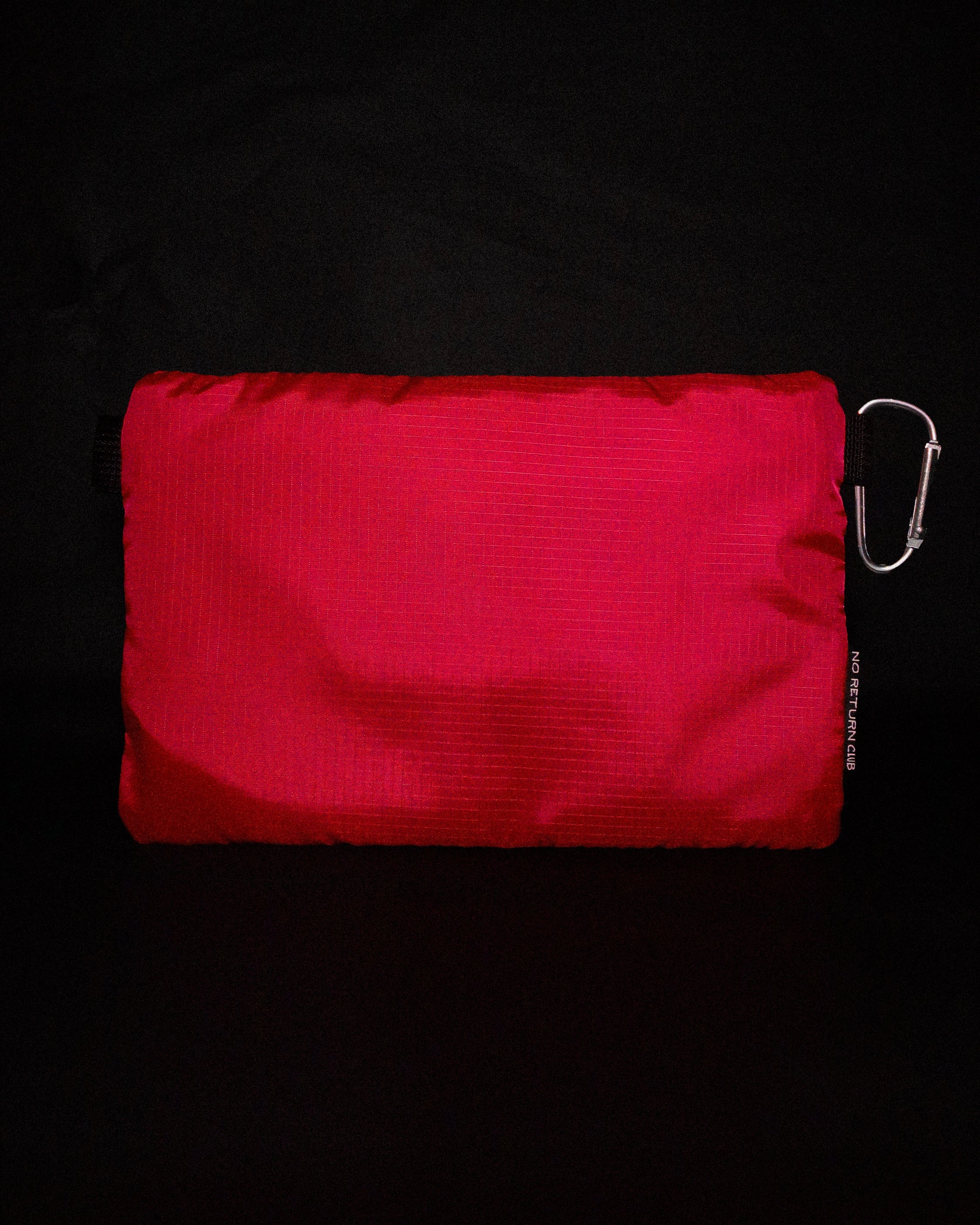 Ripstop Zip Pouch - Red