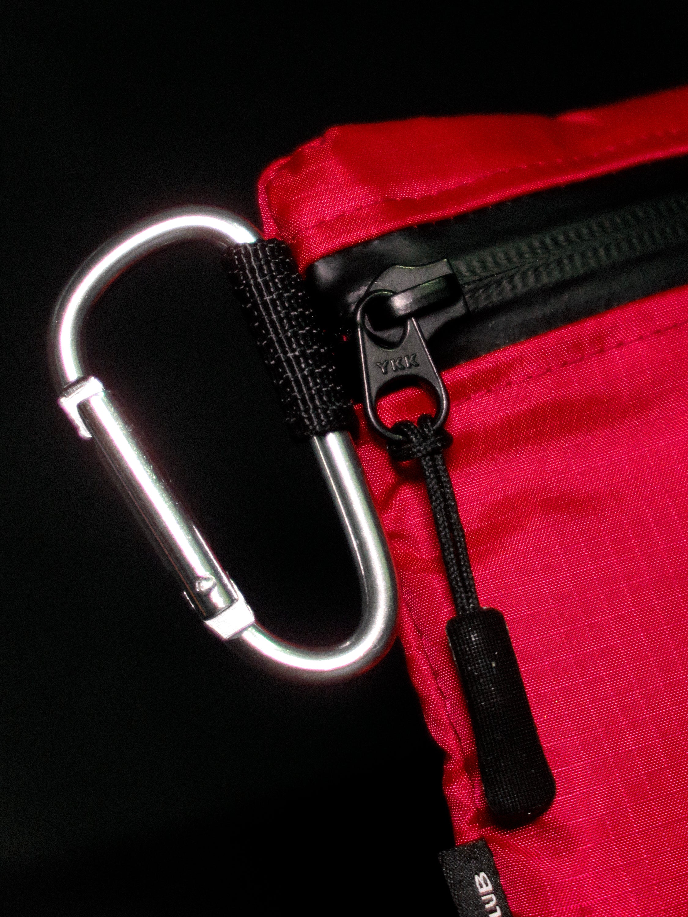 Ripstop Zip Pouch - Red