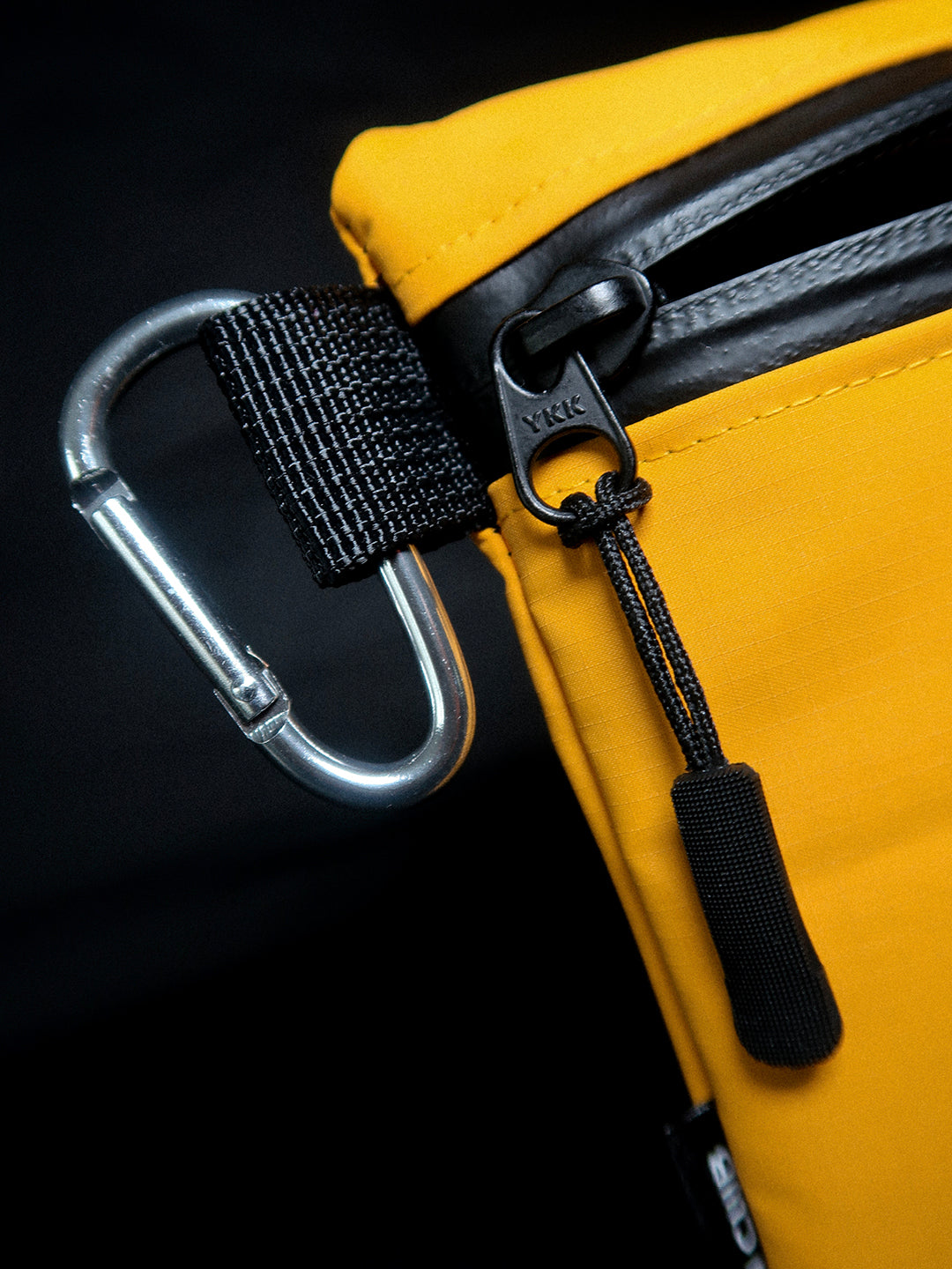 Ripstop Zip Pouch - Mustard