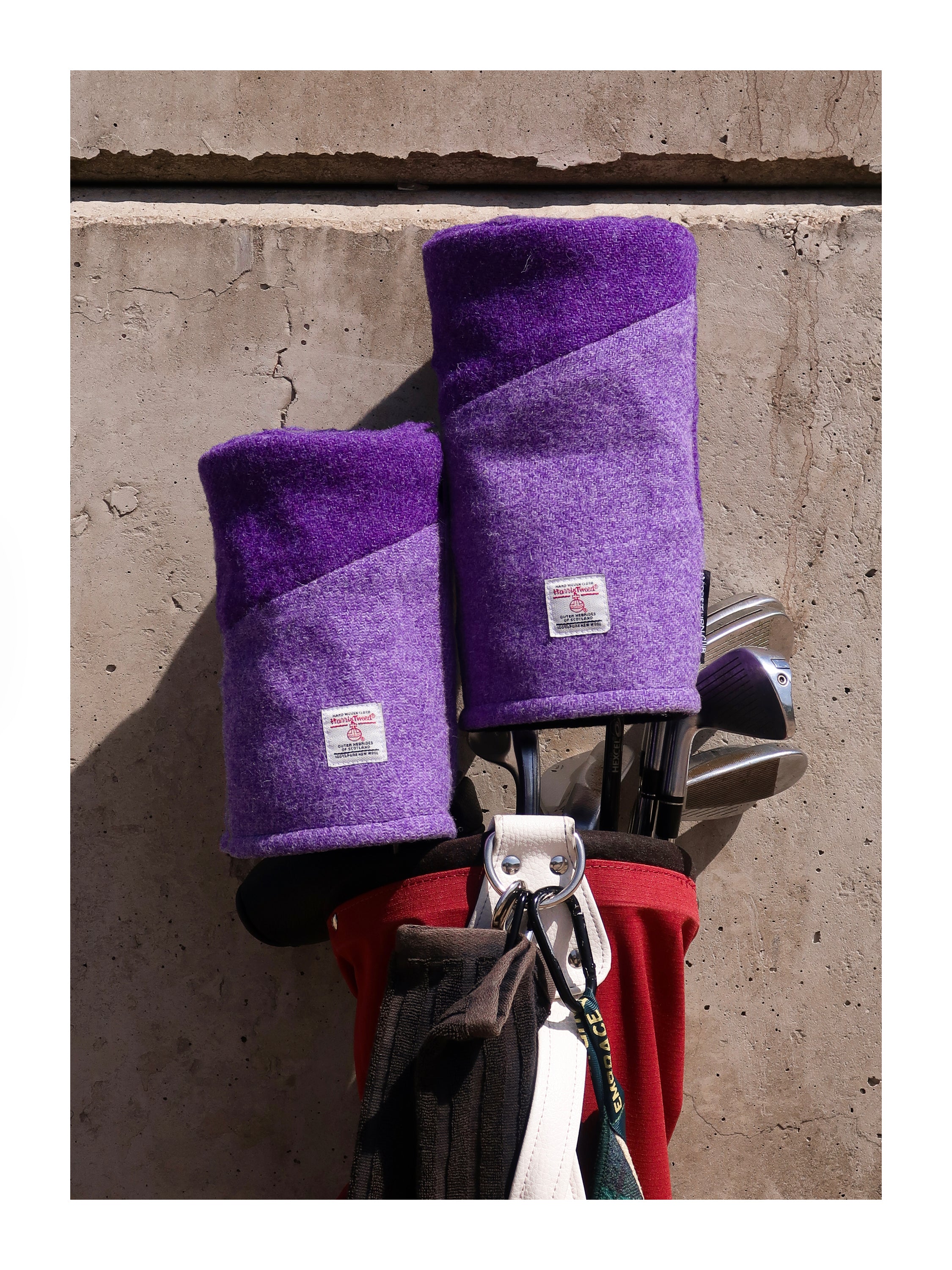 Harris Tweed Purple Haze Twist Headcover