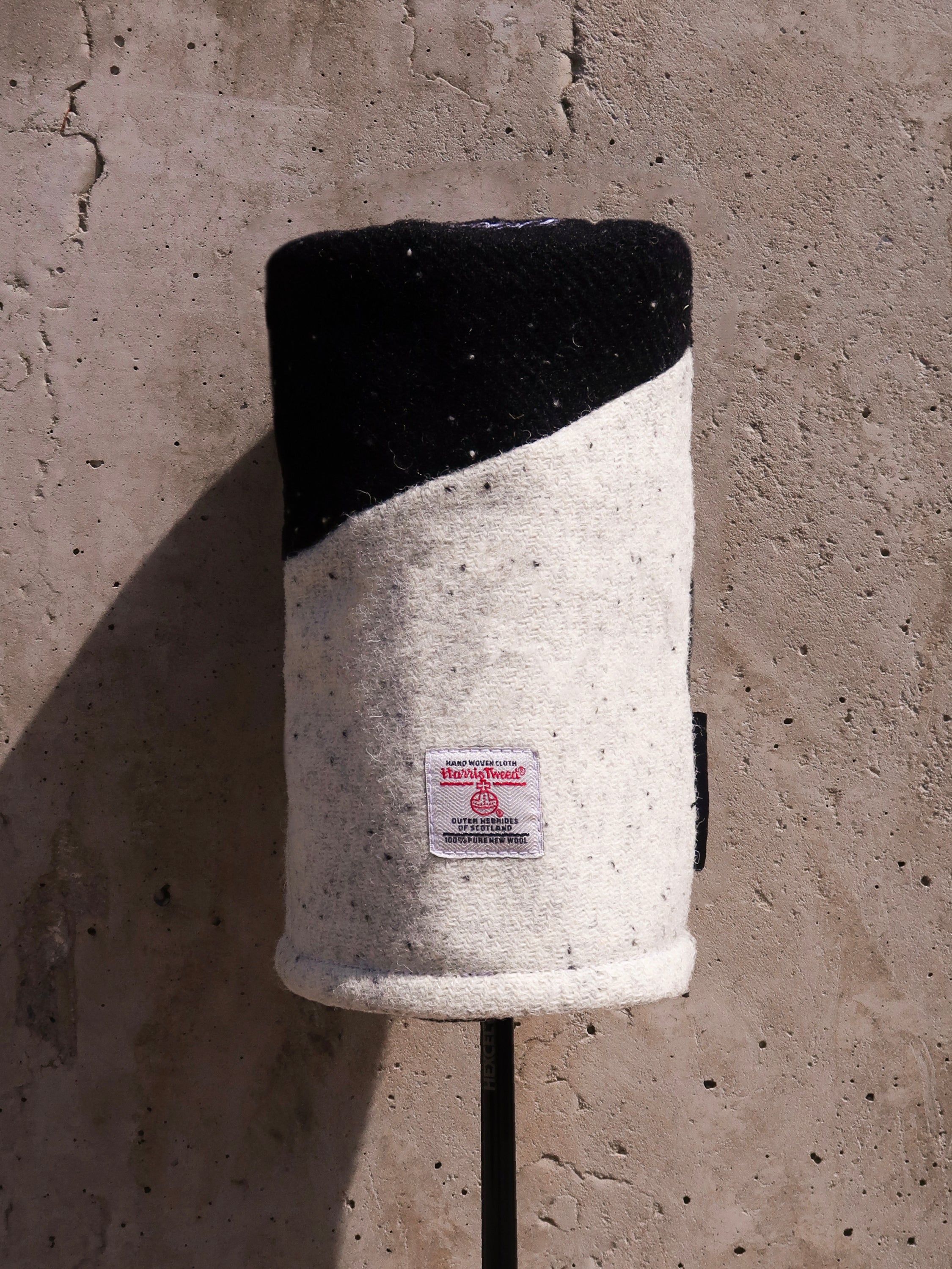 Harris Tweed Speckled Magpie Headcover