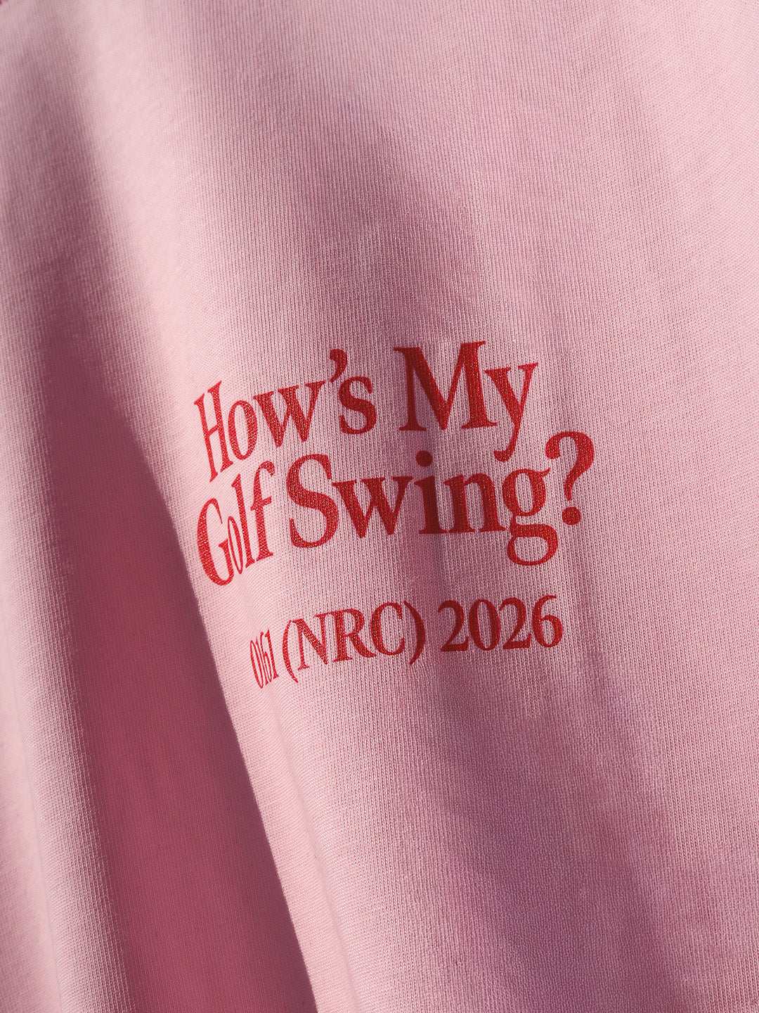 How's My Golf Swing T-shirt