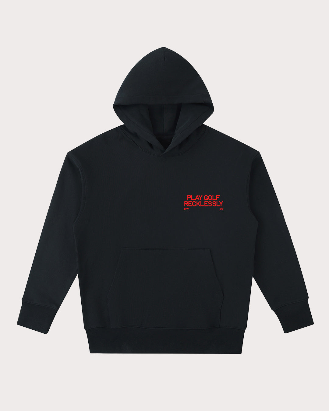 Play Golf Recklessly Boxy Hoodie