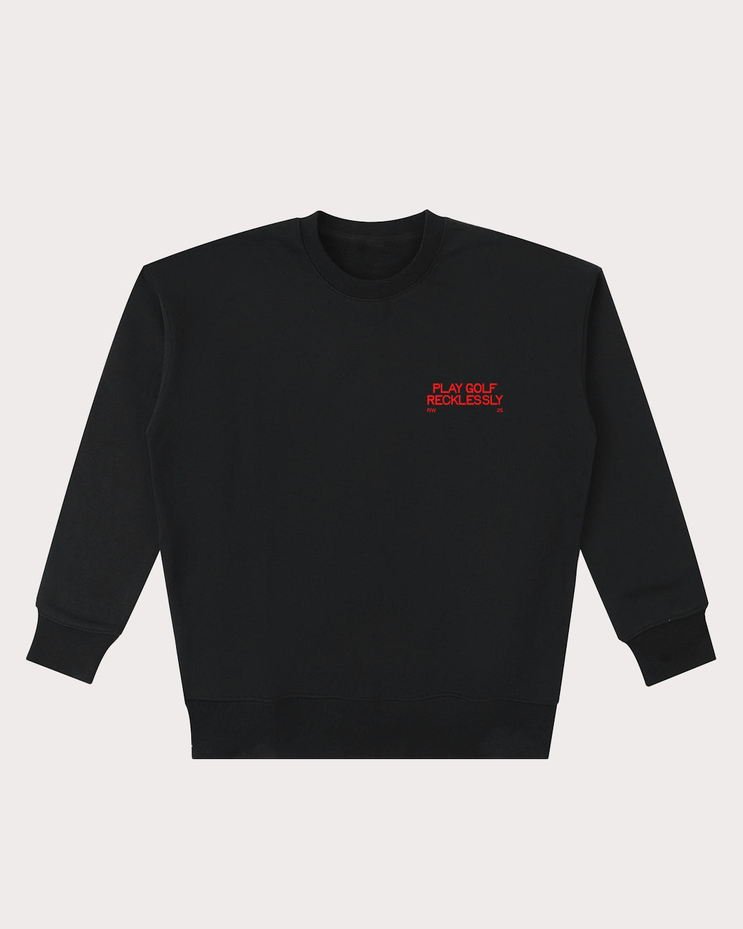 Play Golf Recklessly Boxy Sweatshirt
