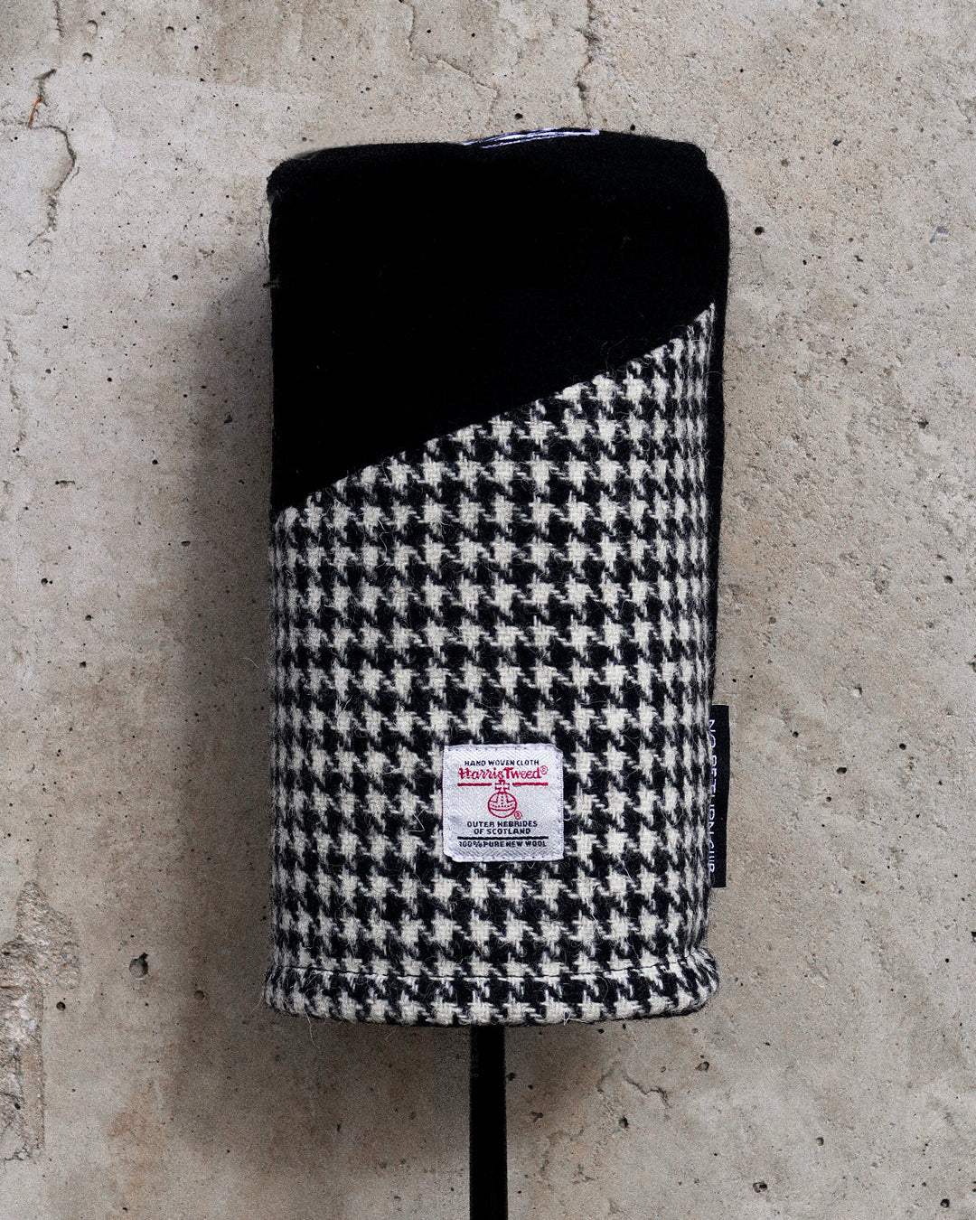 Twisted Houndstooth Harris Tweed Headcover