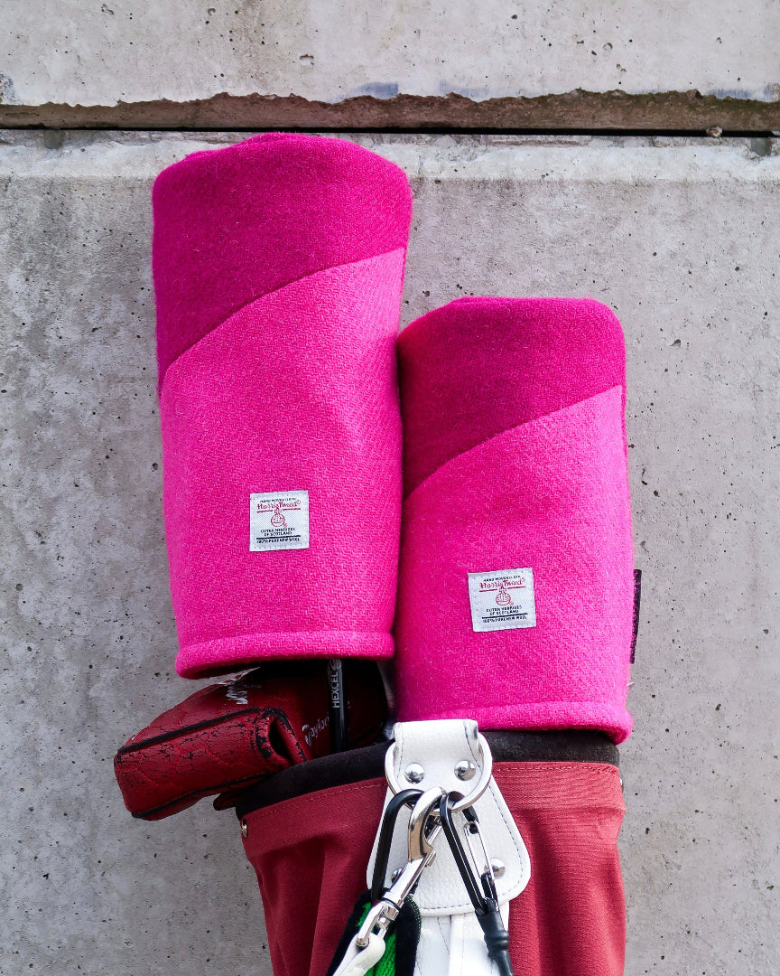 Harris Tweed Blooming Azaleas Headcover