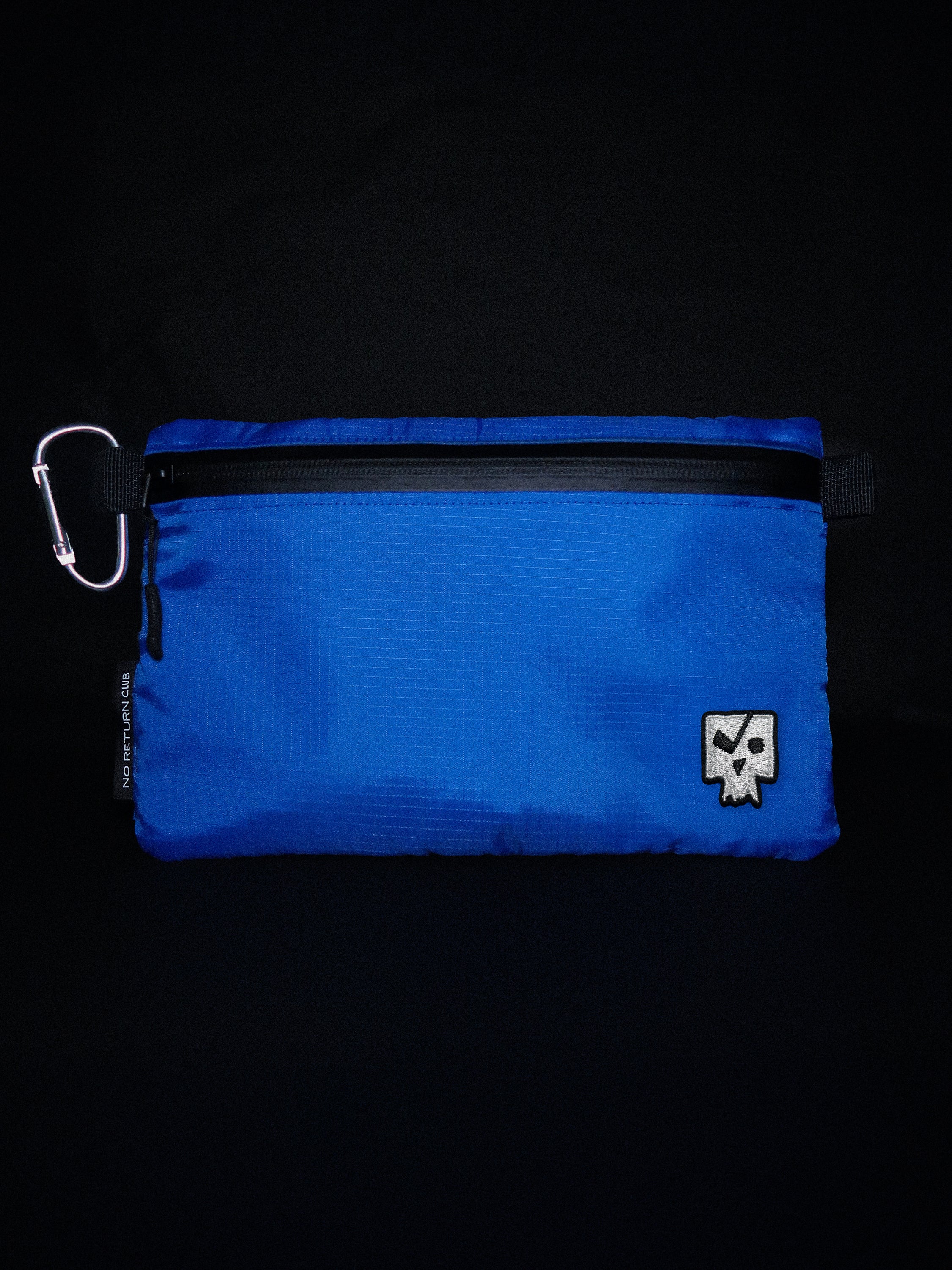 Ripstop Zip Pouch - Blue
