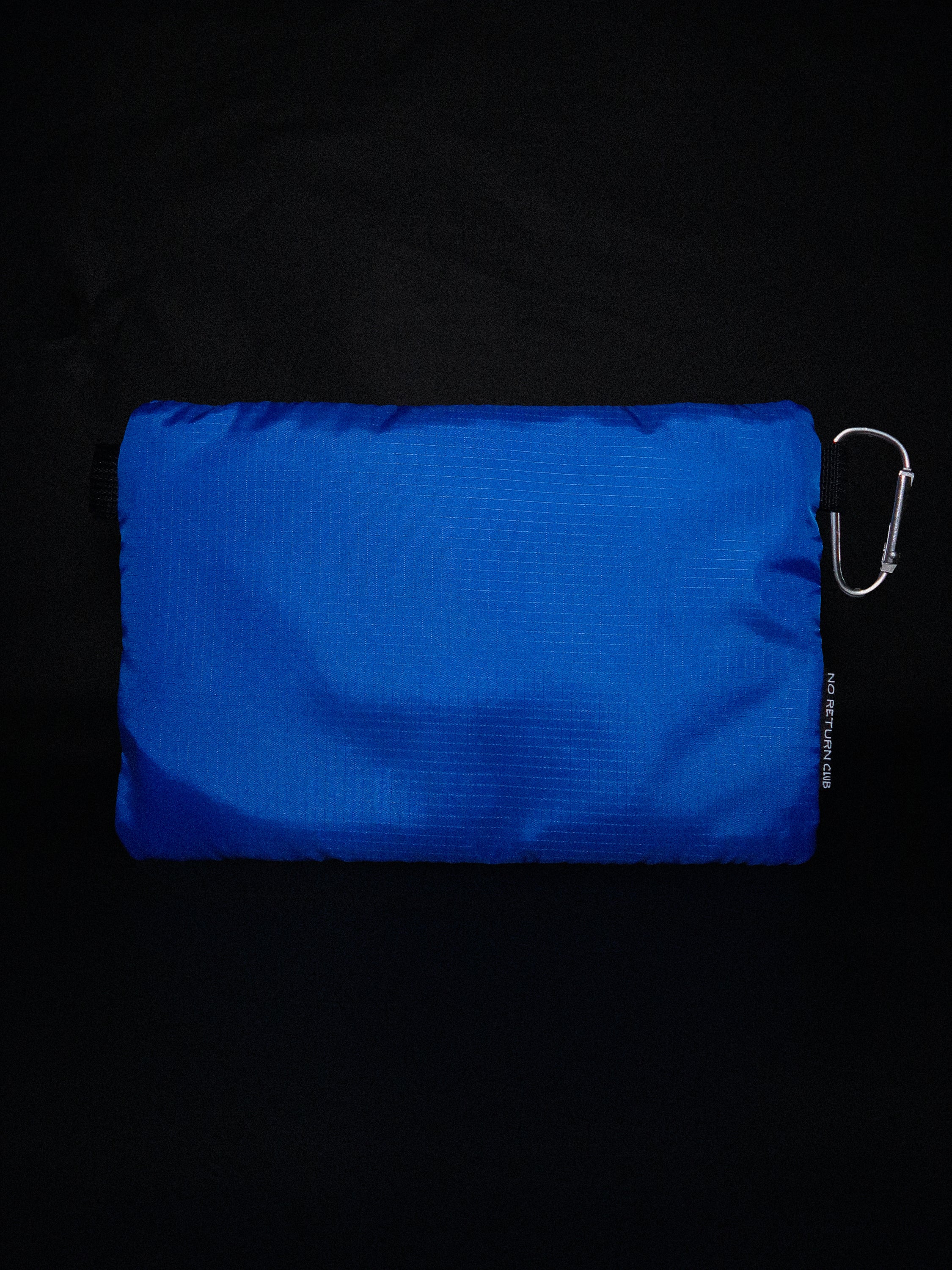 Ripstop Zip Pouch - Blue