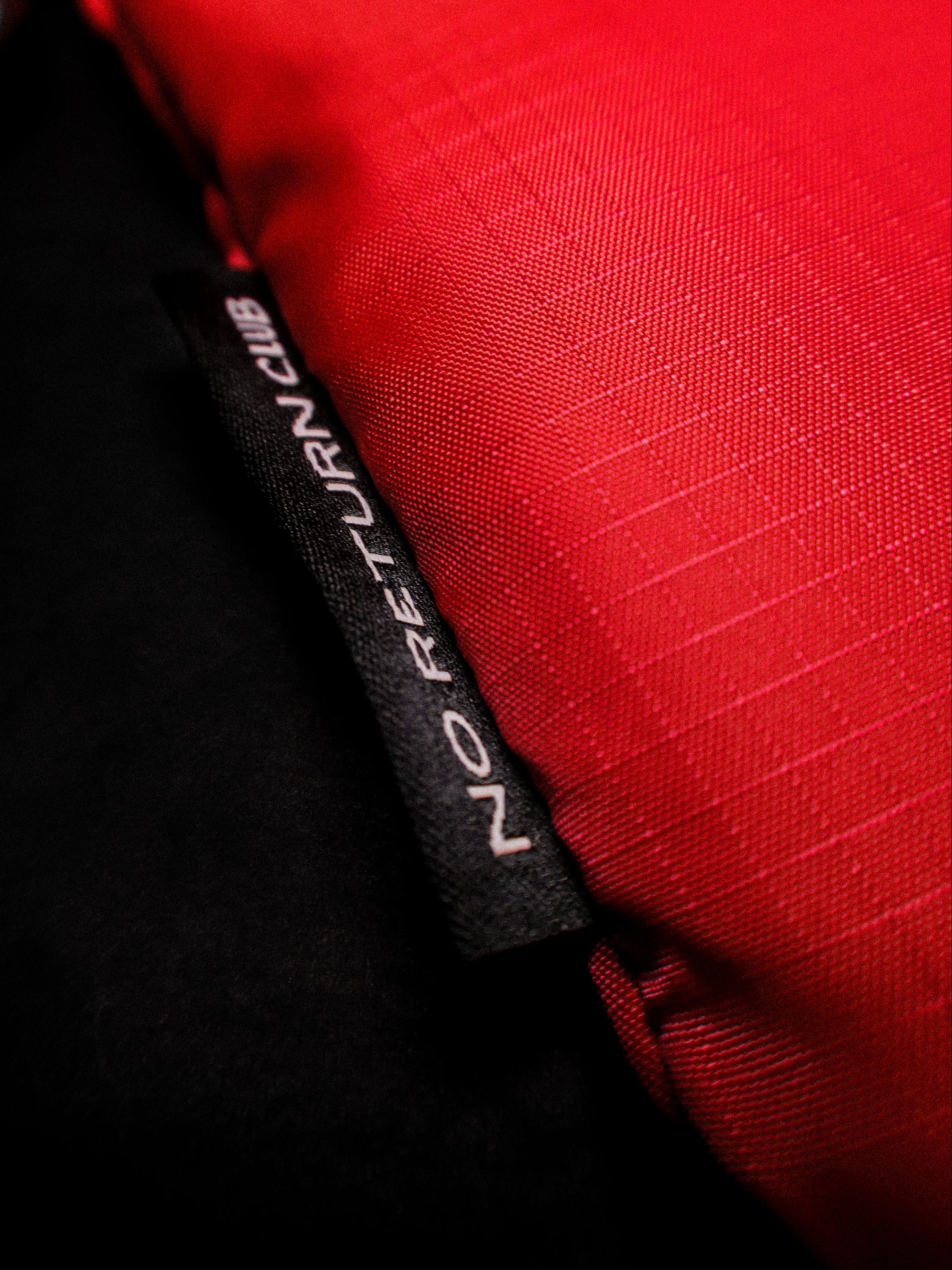 Ripstop Zip Pouch - Red