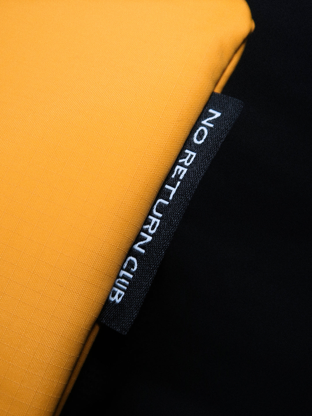 Ripstop Zip Pouch - Mustard